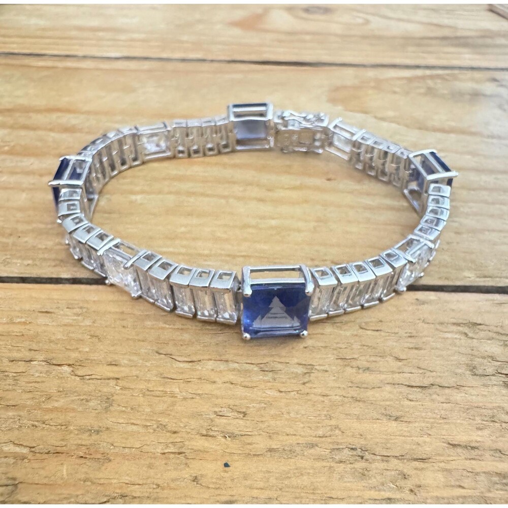 Sterling Silver Tennis Bracelet